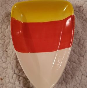 Candy Corn Candy Dish Fall Halloween